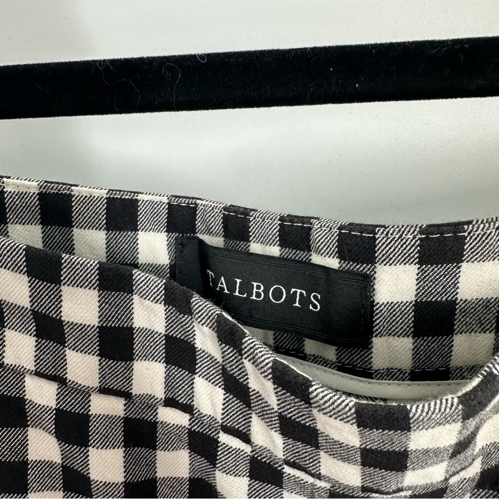 Talbots Chatham Ankle Pants - Springtime Gingham - Picture 3 of 9